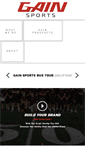 Mobile Screenshot of gainsports.com